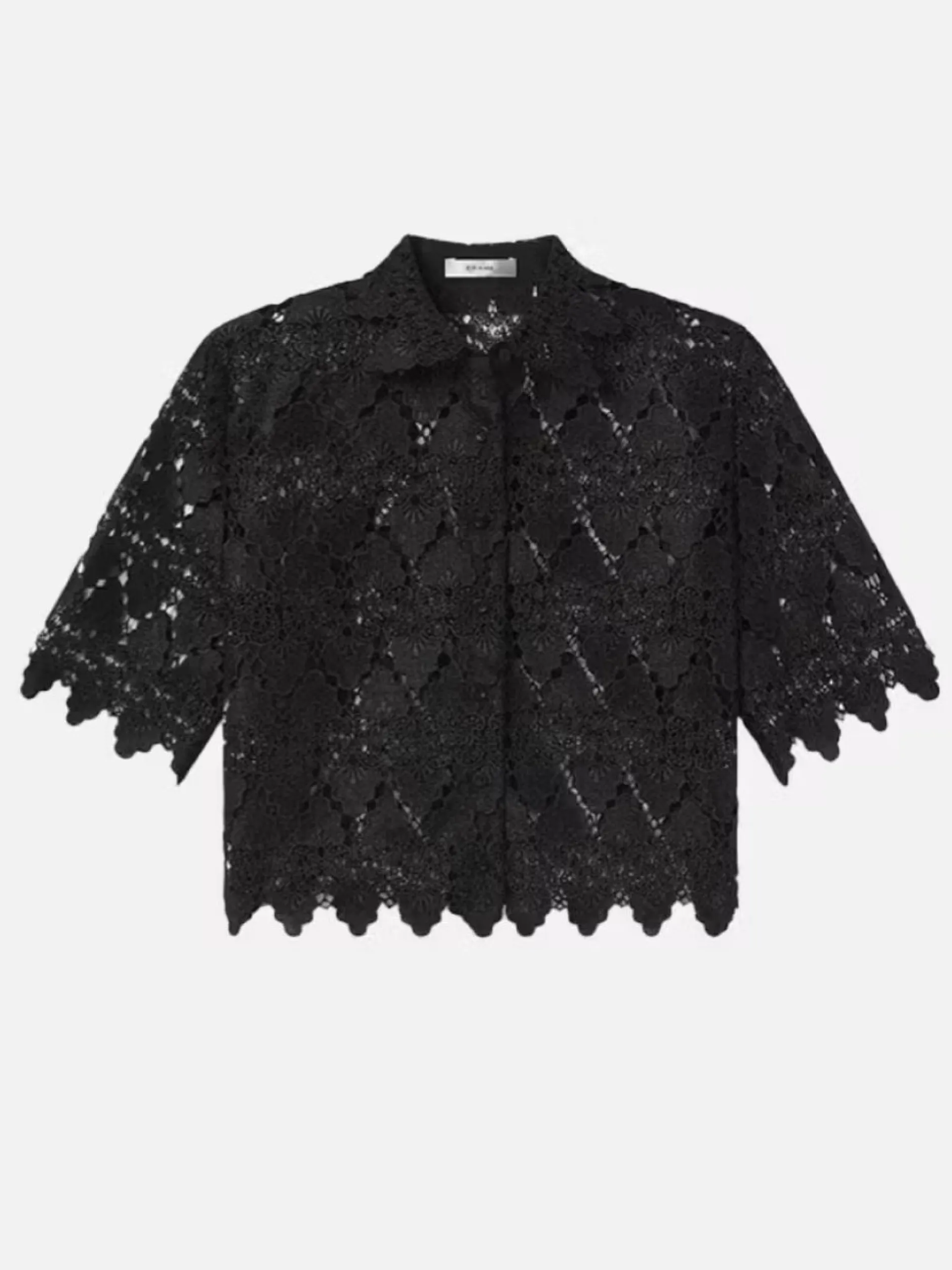 FRAME Lace Button Up Shirt in<Women Tops & Blouses