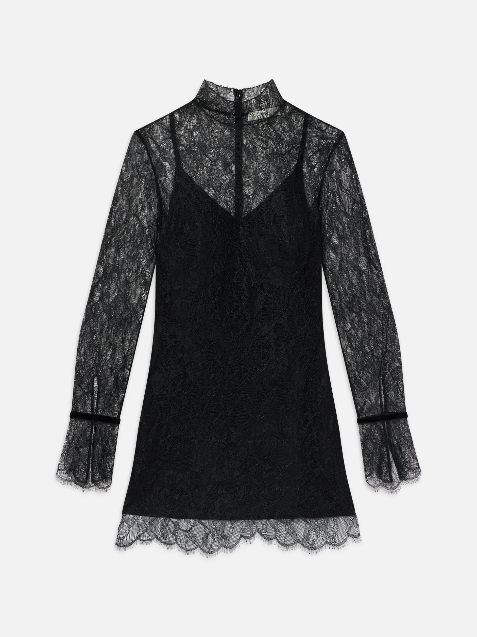 FRAME Lace Shift Dress in<Women Dresses & Jumpsuits