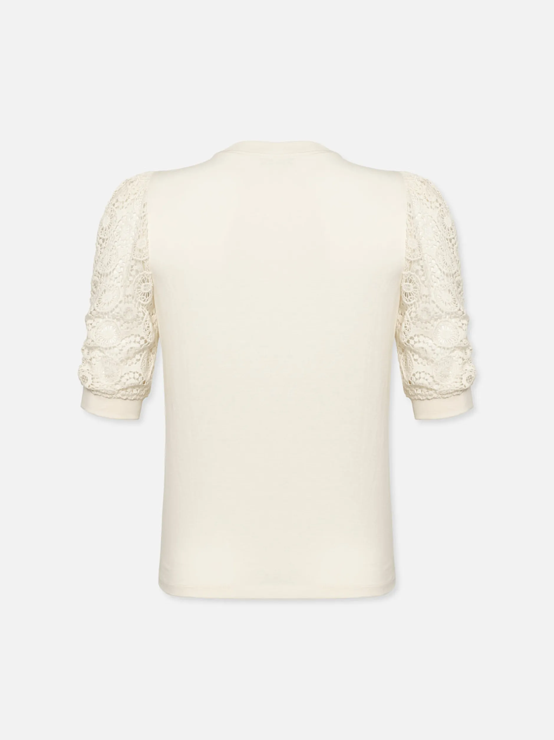 FRAME Lace Sleeve Frankie Tee in<Women Tanks & Tees