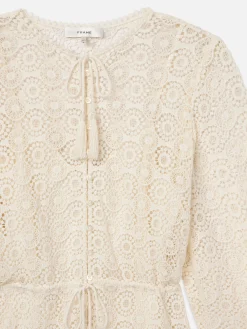 FRAME Lace Tassel Dress in<Women Dresses & Jumpsuits
