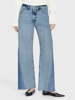 FRAME Le Baggy Palazzo Outseam Insert in<Women Wide Leg