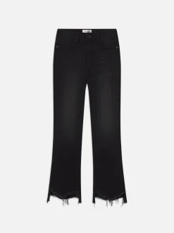FRAME Le Crop Mini Boot in Tilt Stiletto Hem<Women Bootcut