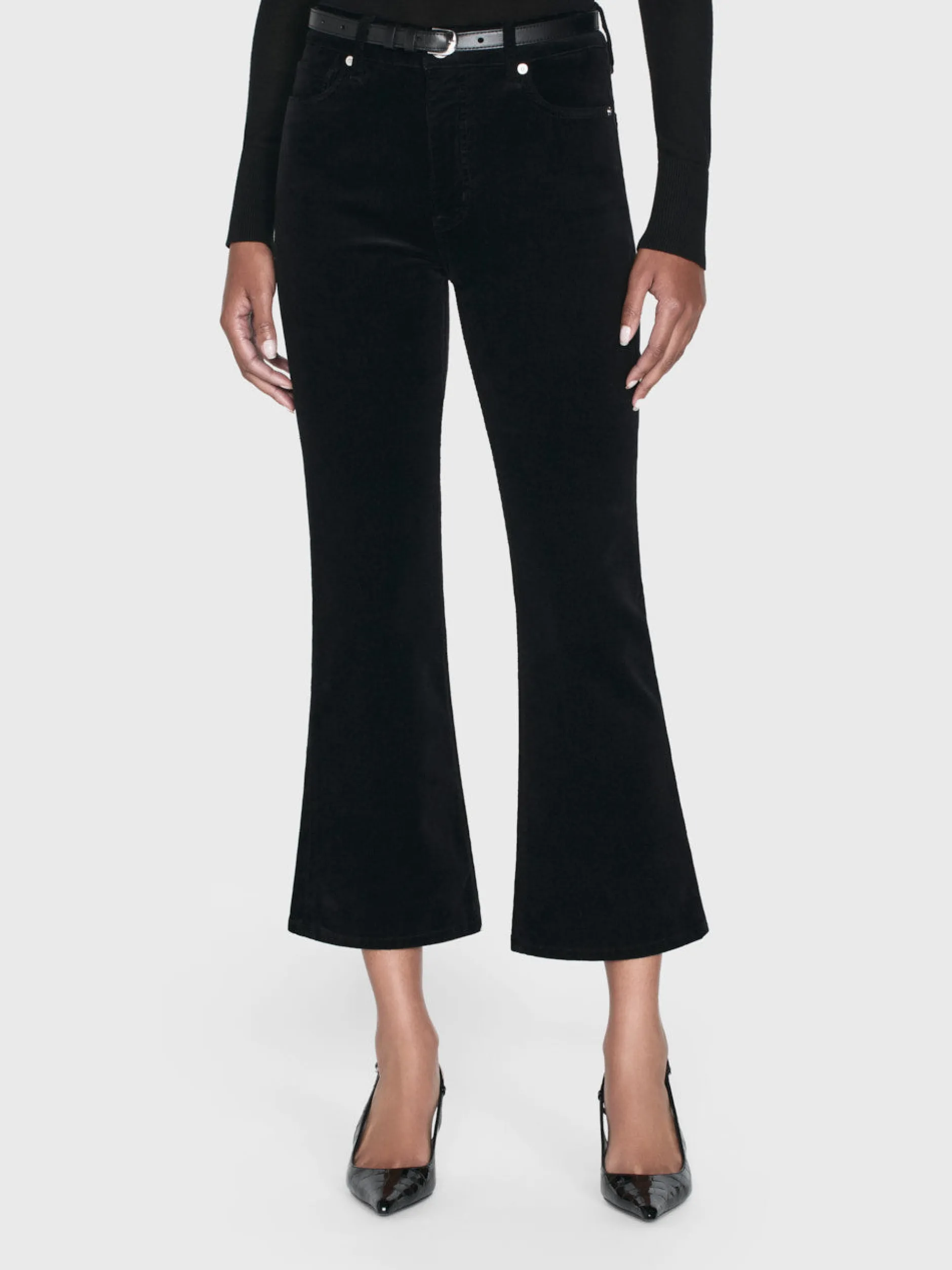 FRAME Le Crop Mini Boot Corduroy in<Women Pants