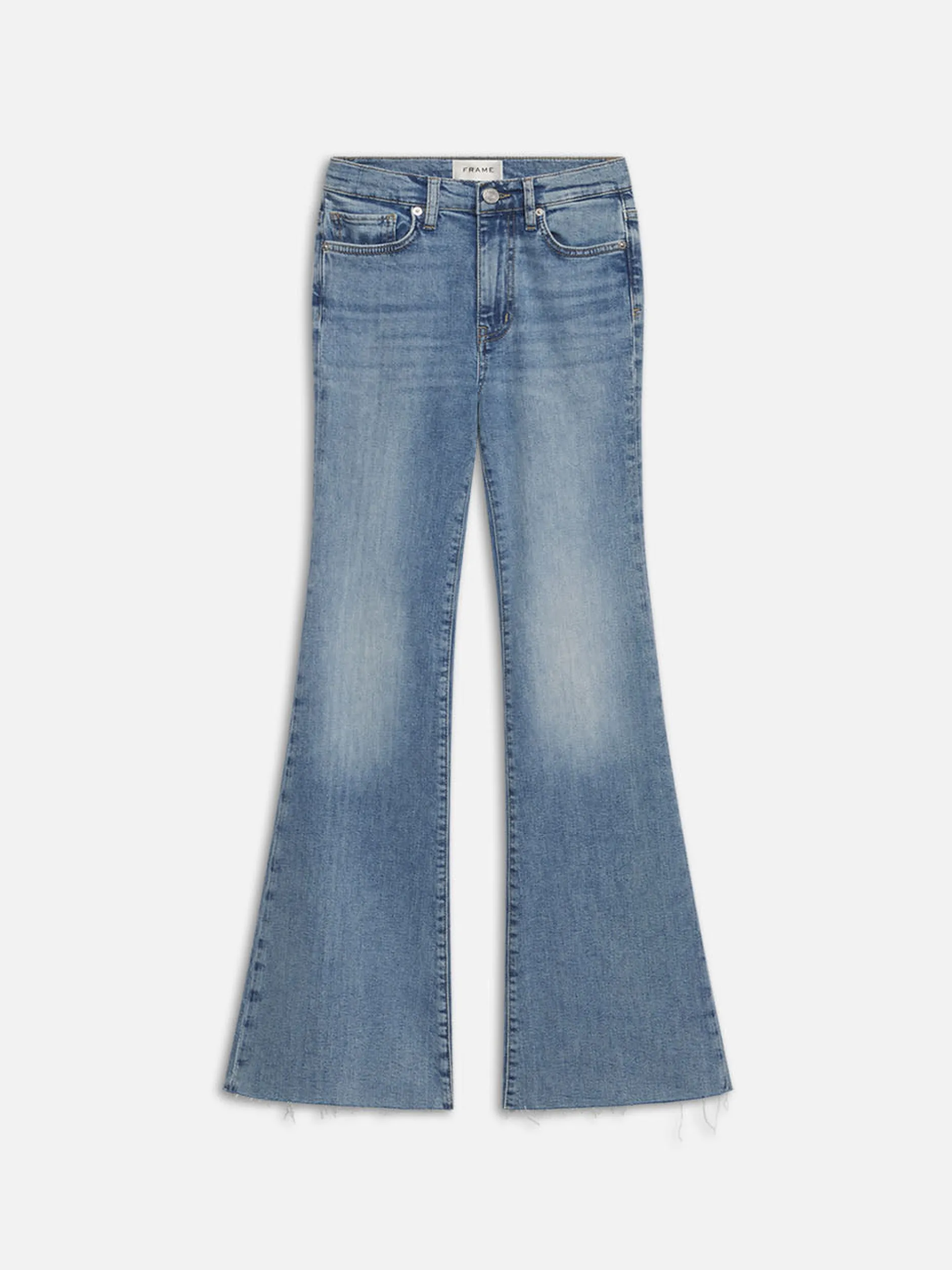 FRAME Le Easy Flare Raw Fray in<Women Flare