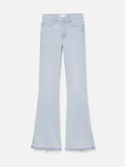 FRAME Le Easy Flare Released Fray Side Slit in<Women Flare