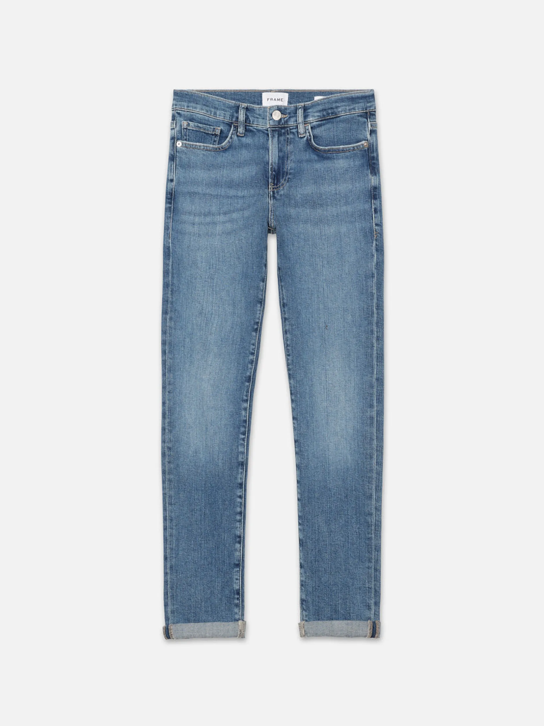 FRAME Le Garcon in Daphne Blue<Women/BOY Boyfriend