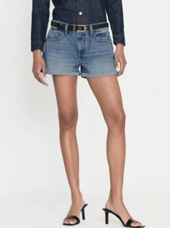 FRAME Le Grand Garcon Short in<Women/BOY Boyfriend|Skirts & Shorts