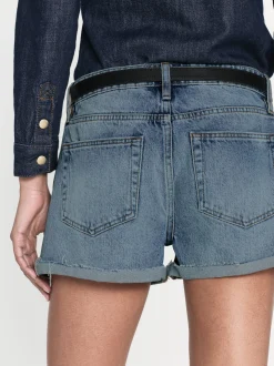 FRAME Le Grand Garcon Short in<Women/BOY Boyfriend|Skirts & Shorts