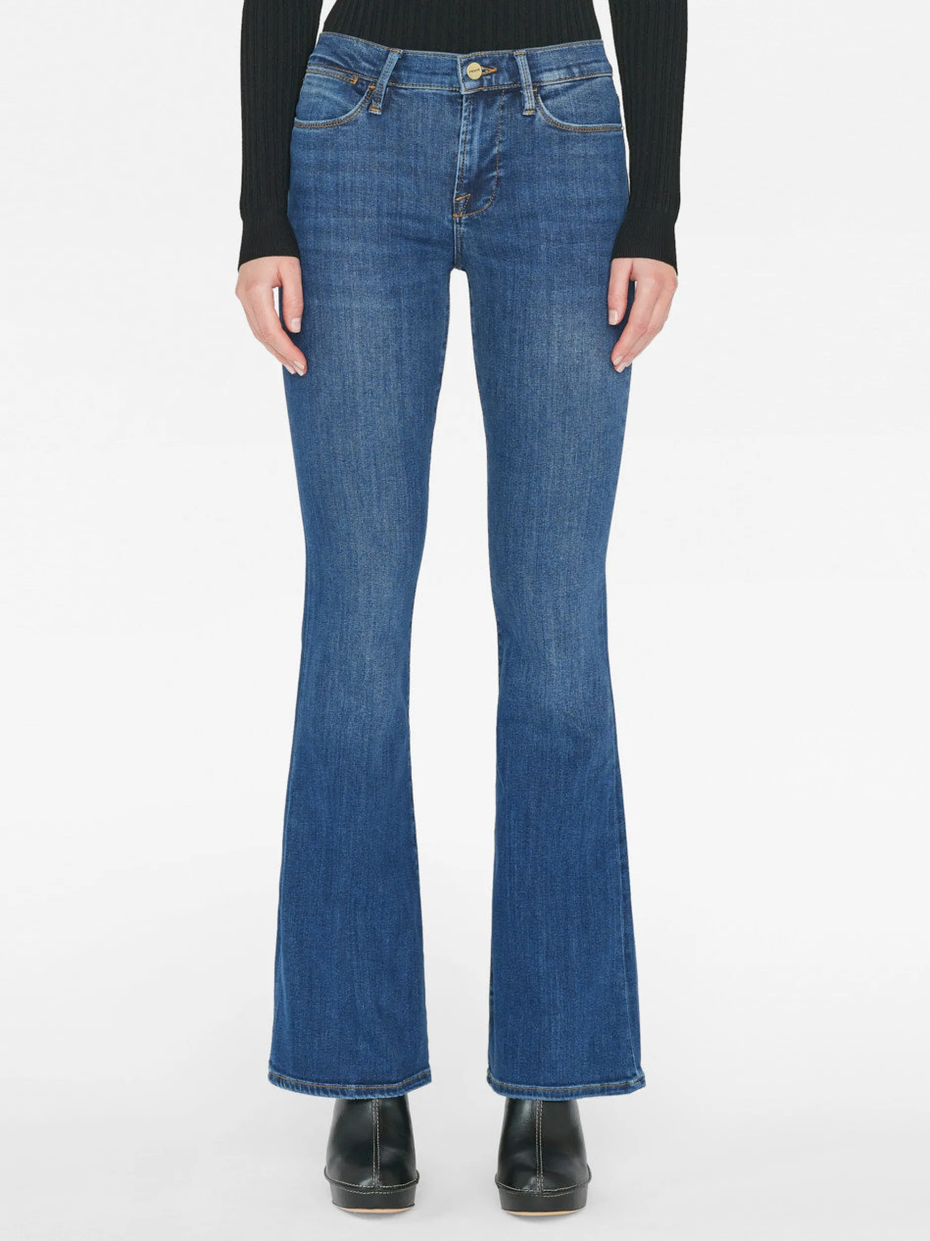 FRAME Le High Flare in<Women Flare|Long