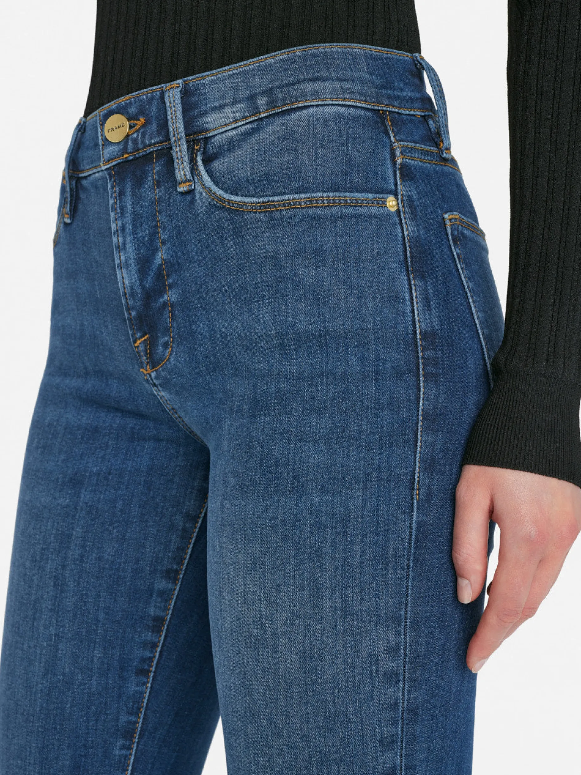 FRAME Le High Flare in<Women Flare|Long