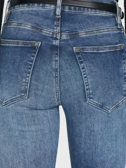 FRAME Le High Straight Long Raw Fray in<Women Straight