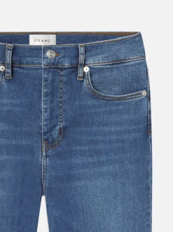 FRAME Le High Straight Long Raw Fray in<Women Straight