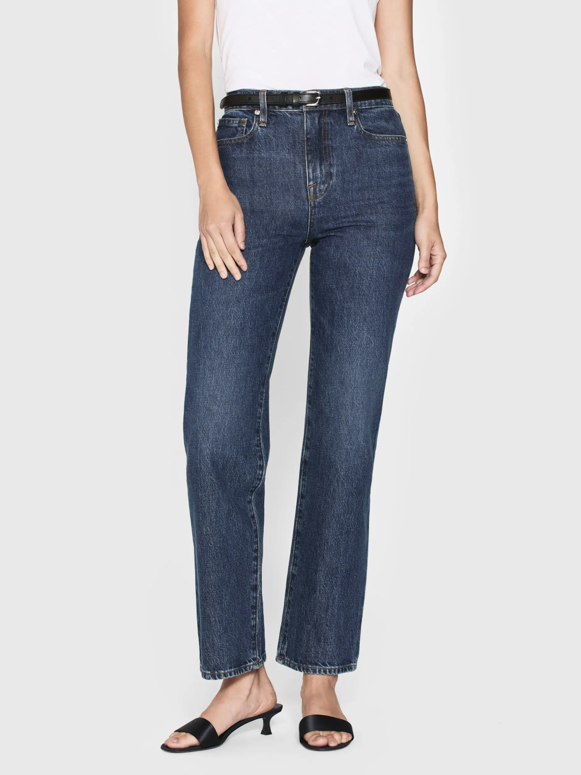 FRAME Le Jane Ankle in<Women Straight