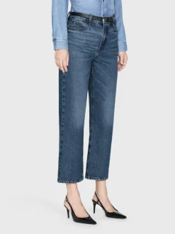 FRAME Le Jane Crop in<Women Straight