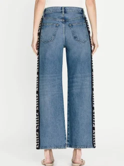 FRAME Le Jane Crop Crochet in Baines Clean<Women Straight
