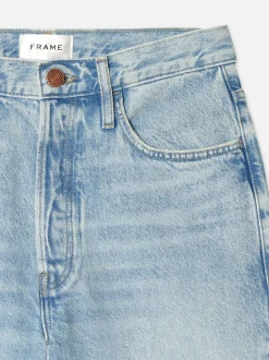 FRAME Le Low Baggy Wide Leg in Fizz Indigo<Women Wide Leg