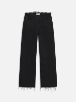 FRAME Le Low Baggy Wide Leg Cut Off in<Women Wide Leg