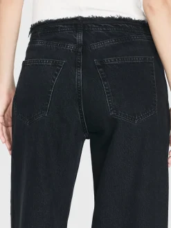 FRAME Le Low Baggy Wide Leg Cut Off in<Women Wide Leg