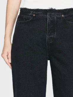 FRAME Le Low Baggy Wide Leg Cut Off in<Women Wide Leg
