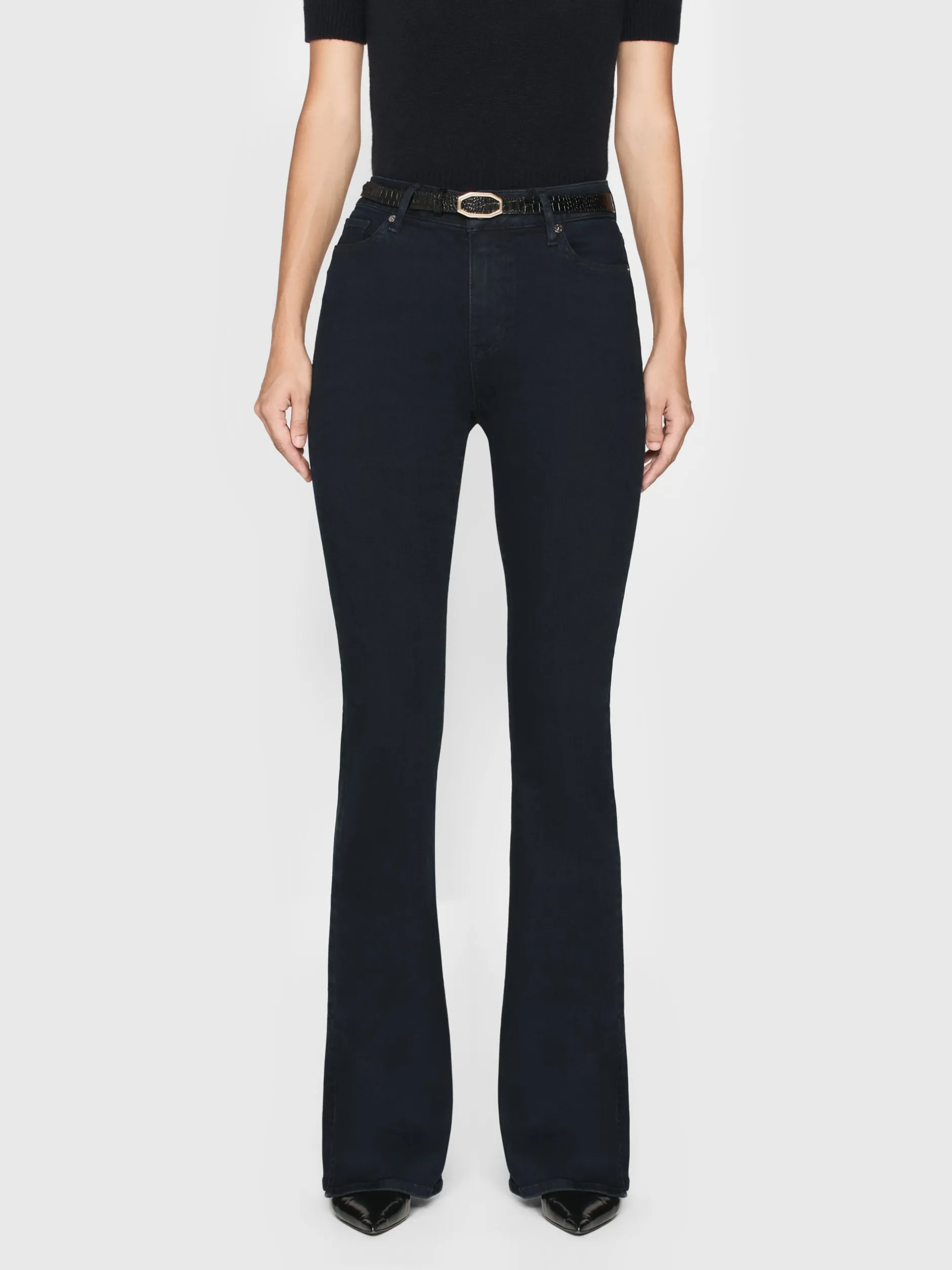 FRAME Le Mini Boot Outseam Slit in Slow Days<Women Bootcut|Long