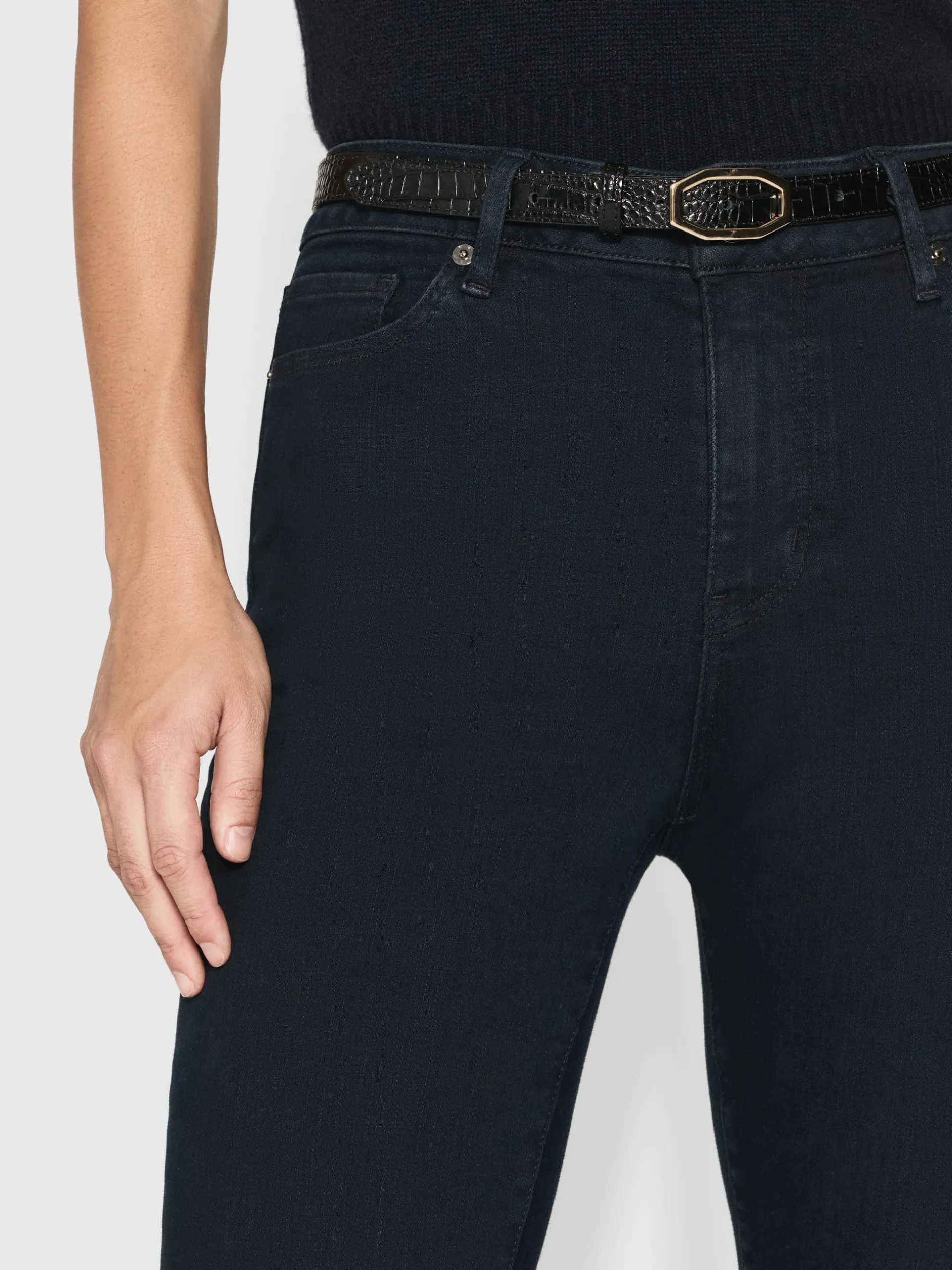 FRAME Le Mini Boot Outseam Slit in Slow Days<Women Bootcut|Long