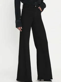 FRAME Le Palazzo in Film Noir<Women Wide Leg|Long