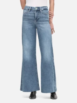 FRAME Le Palazzo Crop in Daphne Blue<Women Wide Leg