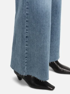 FRAME Le Palazzo Crop in Daphne Blue<Women Wide Leg