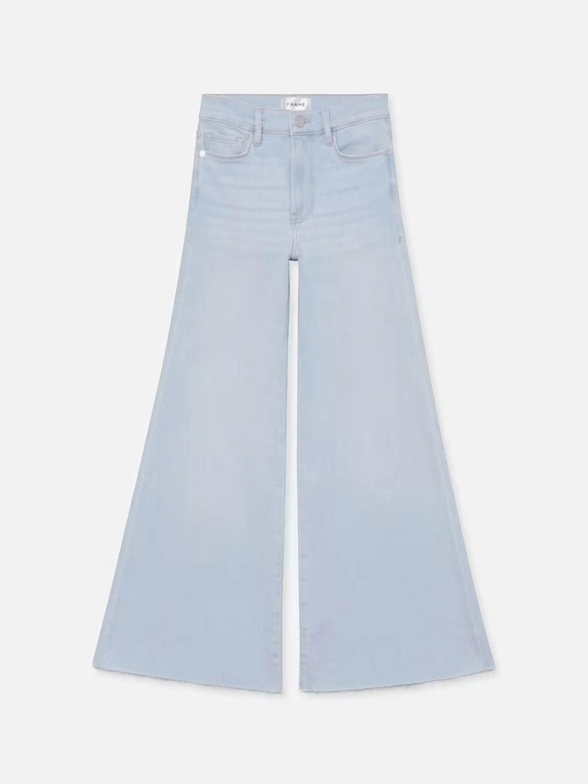 FRAME Le Palazzo Crop Raw After in<Women Wide Leg