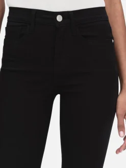 FRAME Le Pixie High Flare in Film Noir<Women Flare|Petite