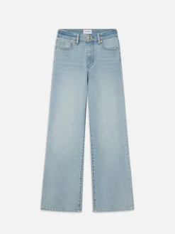 FRAME Le Slim Palazzo in Blue Springs<Women Wide Leg