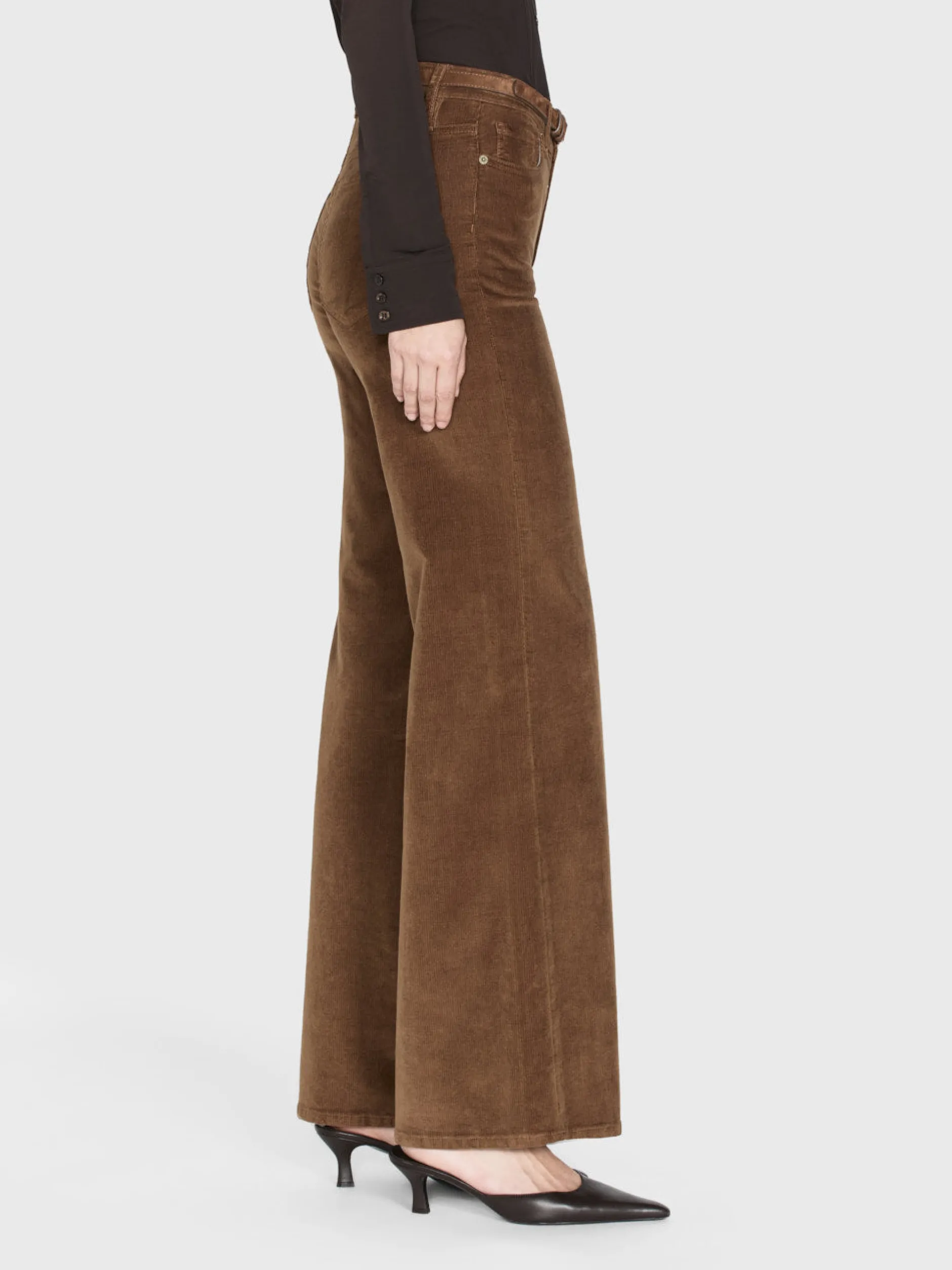 FRAME Le Slim Palazzo Corduroy in<Women Pants