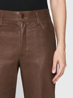 FRAME Le Slim Palazzo Leather in<Women Leather & Suede|Pants