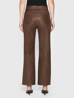 FRAME Le Slim Palazzo Leather in<Women Leather & Suede|Pants