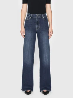 FRAME Le Slim Palazzo Long in<Women Wide Leg|Long