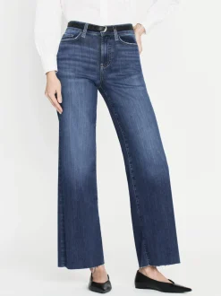 FRAME Le Slim Palazzo Raw After in<Women Wide Leg