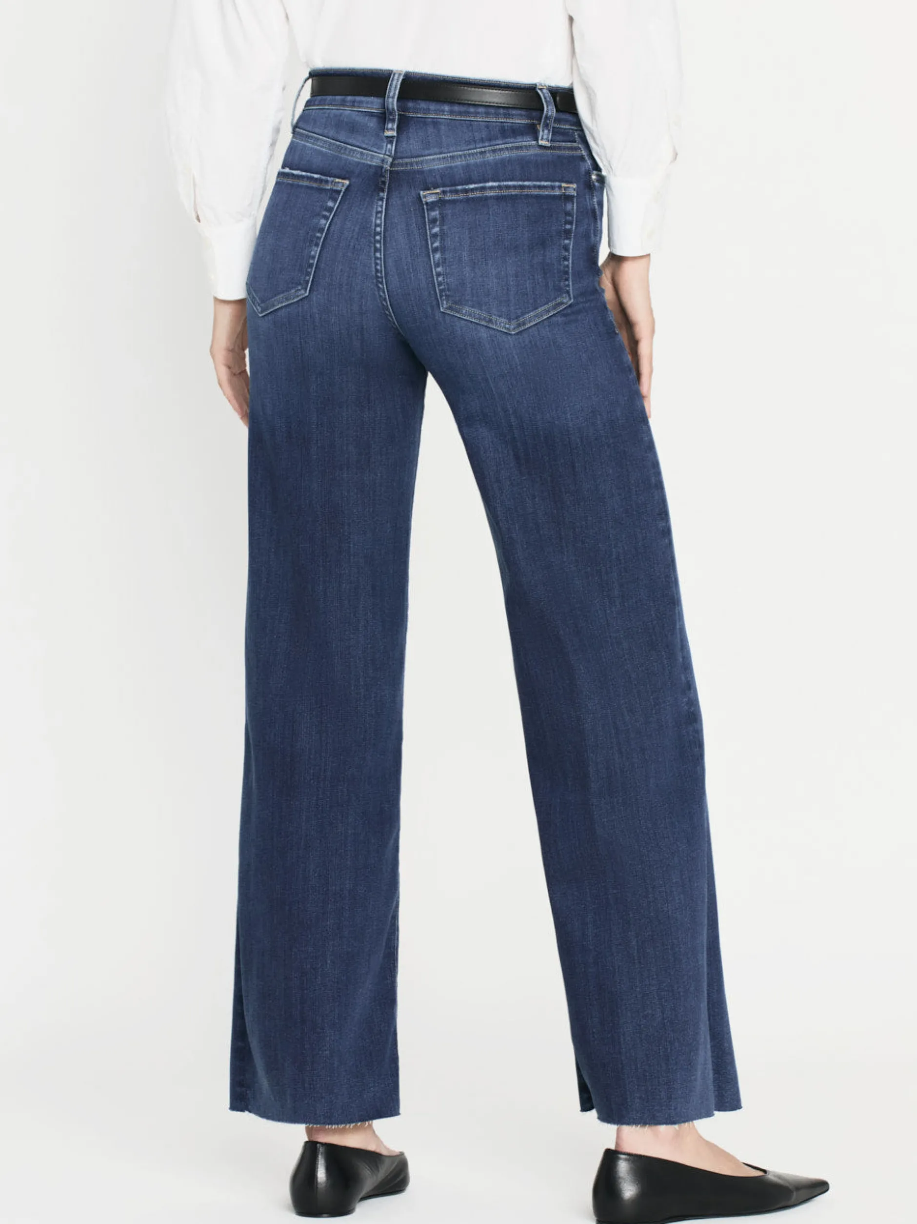 FRAME Le Slim Palazzo Raw After in<Women Wide Leg