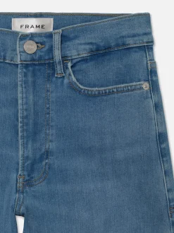 FRAME Le Slim Palazzo Raw Fray in<Women Wide Leg