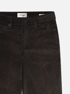 FRAME Le Slim Palazzo Velveteen in<Women Wide Leg
