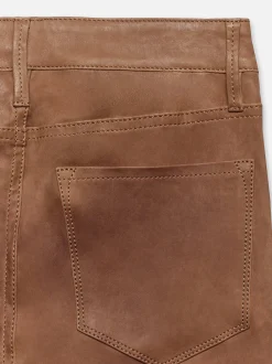 FRAME Leather Le Crop Mini Boot in<Women Leather & Suede|Pants