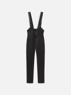 FRAME Leather Overall in<Women Leather & Suede|Dresses & Jumpsuits