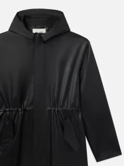 FRAME Leather Parka in< Leather & Suede|Jackets & Coats