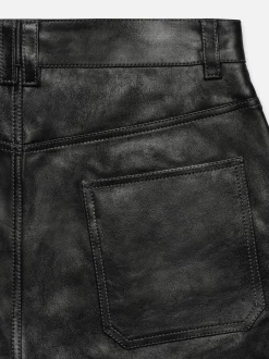 FRAME Leather Trouser in< Leather & Suede|Pants & Shorts
