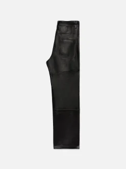 FRAME Leather Trouser in< Leather & Suede|Pants & Shorts
