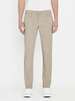 FRAME L'Homme Slim Brushed Twill in Mineral Grey< Slim