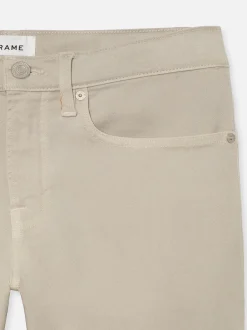 FRAME L'Homme Slim Brushed Twill in Mineral Grey< Slim