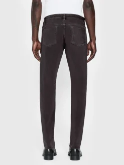 FRAME L'Homme Slim Brushed Twill in Slate Gray< Slim