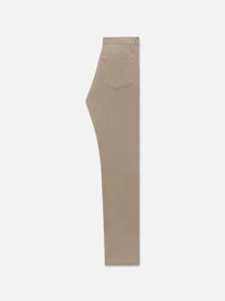 FRAME L'Homme Slim Brushed Twill in Stone Beige< Slim|Pants & Shorts