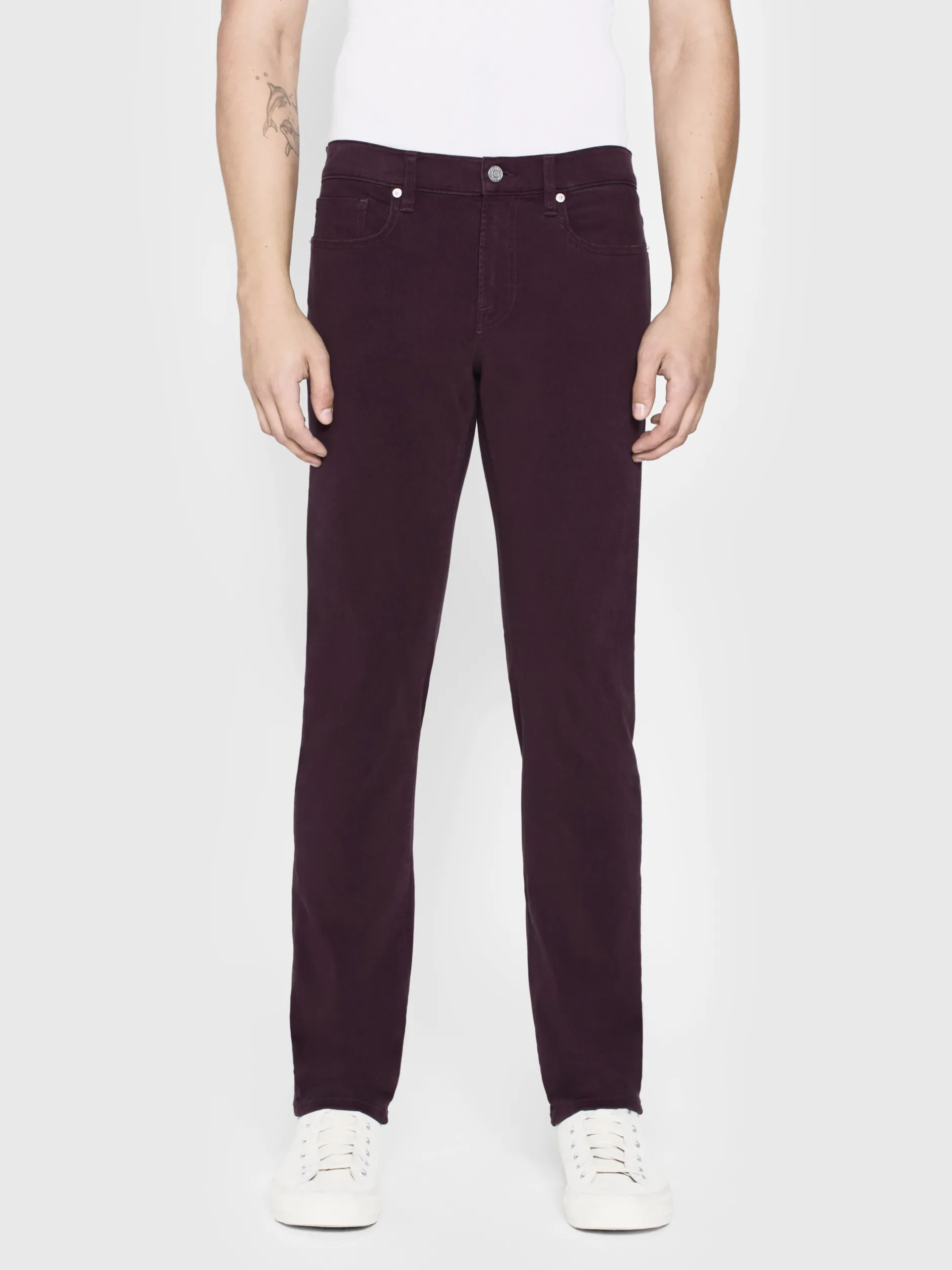 FRAME L'Homme Slim Brushed Twill in< Slim