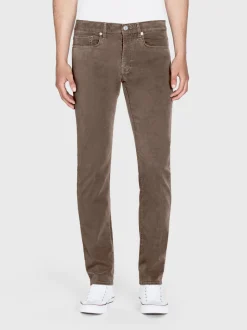 FRAME L'Homme Slim Brushed Twill in Dusty Grey< Slim